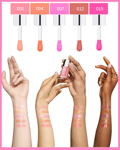 Plumping Lip Glow Oil, Hydrating Tinted Lip Oil Gloss, Transparent Toot Lip Oil, Long Lasting Lip Balm Moisturizing Glow Oil, Glitter Shine Primer Lip Tint Lip Care Product,Gift for Women(#015 Cherry) Plumping Lip Glow Oil, Hydrating Tinted Lip Oil Gloss, Transparent Toot Lip Oil, Long Lasting Lip Balm Moisturizing Glow Oil, Glitter Shine Primer Lip Tint Lip Care Product,Gift for Women(#015 Cherry)