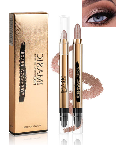 LYSdefeu Cream Eyeshadow Stick-1Pcs No Crease Glitter Shimmer Metallic Brown Cream Eye shadow Stick with Soft Brush,Rotatable Eye Brightener Pencil Crayon, Long Lasting Waterproof for Eye Makeup-10# LYSdefeu Cream Eyeshadow Stick-1Pcs No Crease Glitter Shimmer Metallic Brown Cream Eye shadow Stick with Soft Brush,Rotatable Eye Brightener Pencil Crayon, Long Lasting Waterproof for Eye Makeup-10#