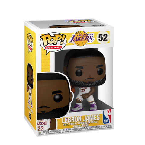Funko POP NBA: Lakers - Lebron James (White Uniform) 3.75 inches Funko POP NBA: Lakers - Lebron James (White Uniform) 3.75 inches