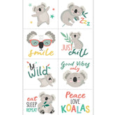Koala Temporary Tattoo Sheets | 8 Pcs.