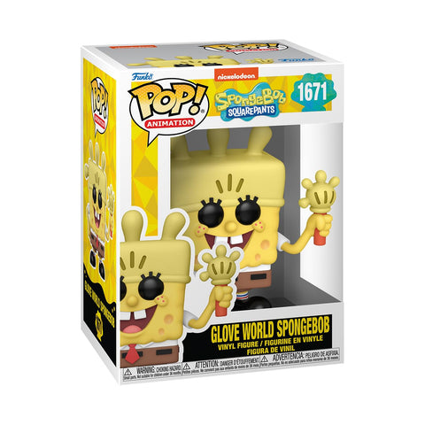 Funko Pop! Animation: Spongebob Squarepants 25th - Glove World Spongebob Funko Pop! Animation: Spongebob Squarepants 25th - Glove World Spongebob