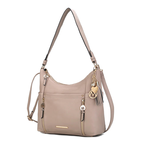 MKF Collection Shoulder Bag for Women, Vegan Leather Crossbody, Hobo Fashion Handbag Messenger Purse MKF Collection Shoulder Bag for Women, Vegan Leather Crossbody, Hobo Fashion Handbag Messenger Purse