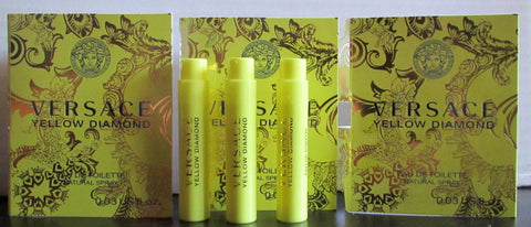 VERSACE Yellow Diamond Eau de Toilette Samples (3 vials) VERSACE Yellow Diamond Eau de Toilette Samples (3 vials)