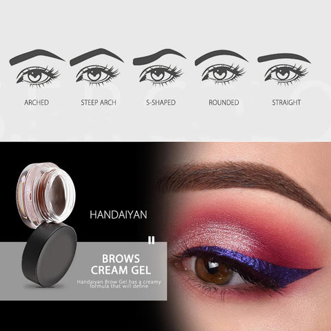 Rosarden Waterproof Brow Pomade, Black Eyebrow Cream with Eyebrow Brush, Eyebrow Gel Long Lasting Wear, Brow Pencil High Pigment, Smudgeproof, Sweatproof and Quickly Dry, Eyebrow Makeup for Women Rosarden Waterproof Brow Pomade, Black Eyebrow Cream with Eyebrow Brush, Eyebrow Gel Long Lasting Wear, Brow Pencil High Pigment, Smudgeproof, Sweatproof and Quickly Dry, Eyebrow Makeup for Women