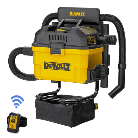 DEWALT Portable 23 L Wet and Dry Vacuum Cleaner, Wall-Mounted Garage Vacuum Cleaner, 1100 W, DXV23G DEWALT Portable 23 L Wet and Dry Vacuum Cleaner, Wall-Mounted Garage Vacuum Cleaner, 1100 W, DXV23G