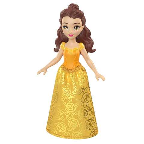 Mattel Disney Princesses, 9 cm Articulated Belle Doll, 3 Years and +, HLW78 Mattel Disney Princesses, 9 cm Articulated Belle Doll, 3 Years and +, HLW78