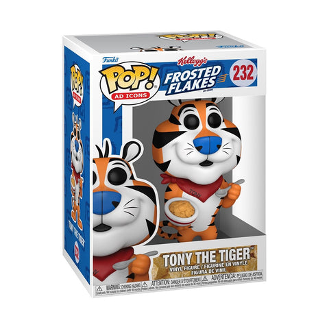 Funko Pop! AD Icon: Kellogg's - Tony the Tiger - ('84) - Kelloggs - Collectable Vinyl Figure - Gift Idea - Official Merchandise - Toys for Kids & Adults - Ad Icons Fans - Model Figure for Collectors Funko Pop! AD Icon: Kellogg's - Tony the Tiger - ('84) - Kelloggs - Collectable Vinyl Figure - Gift Idea - Official Merchandise - Toys for Kids & Adults - Ad Icons Fans - Model Figure for Collectors