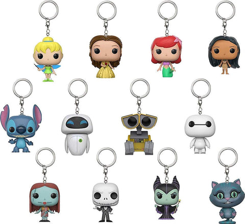 Funko Pop Keychain Blindbag: Disney Series 1 Collectible Figure Funko Pop Keychain Blindbag: Disney Series 1 Collectible Figure
