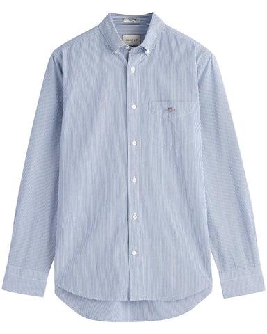 GANT Mens Poplin Banker Shirt College Blue XXL GANT Mens Poplin Banker Shirt College Blue XXL