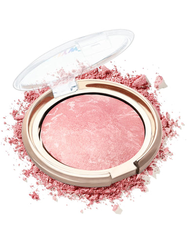Baked Blush-Brighten Lighting Glow Marbleized Blush Powder Palette, Cruelty-Free Powder Blush, Eyeshadow & Highlight for a Lightweight Shimmery Satin Face Makeup, Gift for Women (0.49Ounce)-01#Peachy Baked Blush-Brighten Lighting Glow Marbleized Blush Powder Palette, Cruelty-Free Powder Blush, Eyeshadow & Highlight for a Lightweight Shimmery Satin Face Makeup, Gift for Women (0.49Ounce)-01#Peachy
