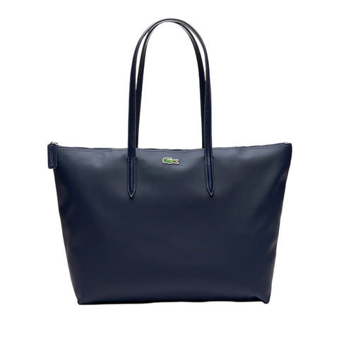 Lacoste Womens L.12.12 Concept Vertical Shopping Bag, Darken Eclipse, One Size Lacoste Womens L.12.12 Concept Vertical Shopping Bag, Darken Eclipse, One Size