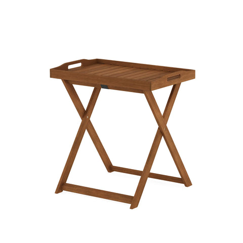 Furinno FG19557 Tioman Outdoor Hardwood Tray Table Large, Natural Furinno FG19557 Tioman Outdoor Hardwood Tray Table Large, Natural