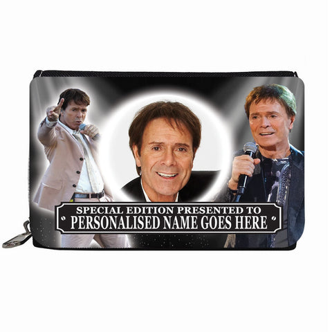 Cliff Richard Personalised Icon Gift Purse, Multicolour, M Cliff Richard Personalised Icon Gift Purse, Multicolour, M