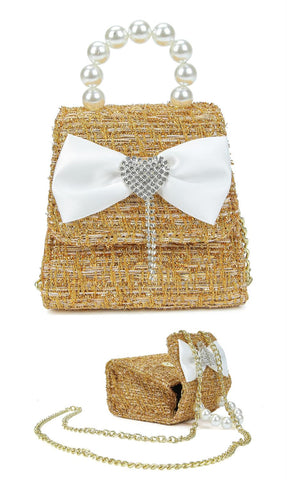 MMbyzhuo Girls Fashion Handbags Princess Bags Kids Purse Girls Shoulder Handbag Crossbody Presents Bag Handle For Little Girls Big Girls Gifts Gold MMbyzhuo Girls Fashion Handbags Princess Bags Kids Purse Girls Shoulder Handbag Crossbody Presents Bag Handle For Little Girls Big Girls Gifts Gold