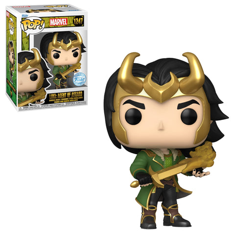 Funko Pop Marvel #1247 - Loki: Agent of Asgard (Exclusive) Red Suit (Regular) Funko Pop Marvel #1247 - Loki: Agent of Asgard (Exclusive) Red Suit (Regular)
