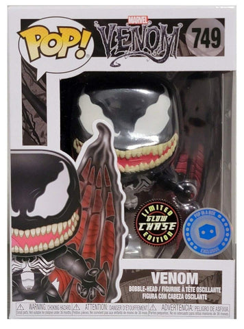 Funko Pop! 749 Marvel Winged Venom GITD Glow in The Dark Chase Exclusive Bobblehead Figure Funko Pop! 749 Marvel Winged Venom GITD Glow in The Dark Chase Exclusive Bobblehead Figure