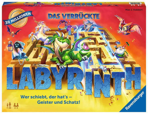 Ravensburger Family Game 26955 - The Crazy Labyrinth - Board Game - Classic Game for 2-4 People, Board Game from 7 Years Ravensburger Family Game 26955 - The Crazy Labyrinth - Board Game - Classic Game for 2-4 People, Board Game from 7 Years