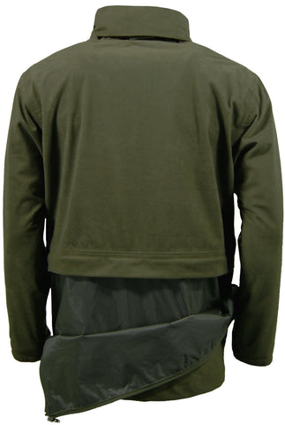 Game Technical Apparel Mens EN207 Hunters Stealth Waterproof Jacket with Concealed Hood (M, Hunters Green)