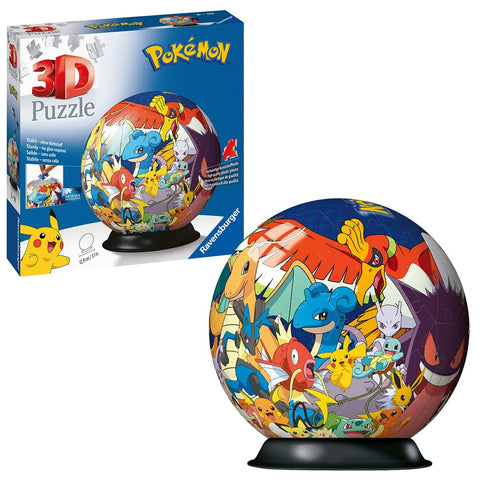 Ravensburger Pokemon 3D Jigsaw Puzzle Ball for Kids Age 6 Years Up - 72 Pieces - No Glue Required - Gifts for Boys and Girls Ravensburger Pokemon 3D Jigsaw Puzzle Ball for Kids Age 6 Years Up - 72 Pieces - No Glue Required - Gifts for Boys and Girls