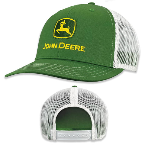 John Deere Baseball Cap Trucker Hat 13083346Grwh Current Baseball Cap Trucker Hat Trademark Embroidery Gryw Green/White John Deere Baseball Cap Trucker Hat 13083346Grwh Current Baseball Cap Trucker Hat Trademark Embroidery Gryw Green/White