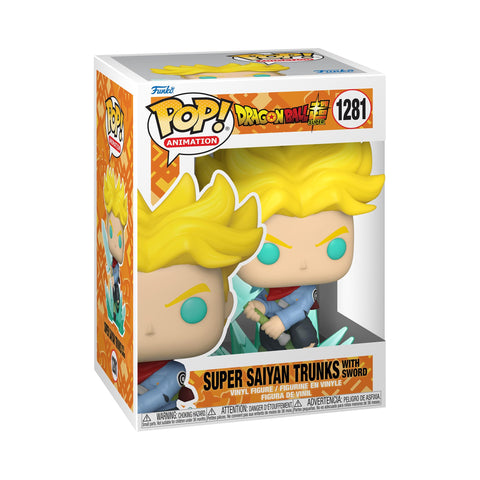 Funko Pop! Animation: DBS - Super Saiyan Trunks With Sword - Dragon Ball - Collectable Vinyl Figure - Gift Idea - Official Merchandise - Toys for Kids & Adults - Anime Fans Funko Pop! Animation: DBS - Super Saiyan Trunks With Sword - Dragon Ball - Collectable Vinyl Figure - Gift Idea - Official Merchandise - Toys for Kids & Adults - Anime Fans