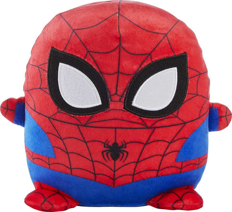 Marvel Cuutopia 10-inch Spider-Man Plush Character, Super Hero Soft Rounded Pillow Doll, Collectible Gift for Kids & Fans Ages 3 Years Old & Up Marvel Cuutopia 10-inch Spider-Man Plush Character, Super Hero Soft Rounded Pillow Doll, Collectible Gift for Kids & Fans Ages 3 Years Old & Up