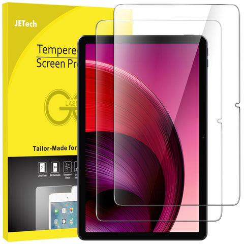 JETech Screen Protector for Lenovo Tab M10 5G (10.61-Inch, 2023 Model), 9H Tempered Glass Film, HD Clear, 2-Pack JETech Screen Protector for Lenovo Tab M10 5G (10.61-Inch, 2023 Model), 9H Tempered Glass Film, HD Clear, 2-Pack