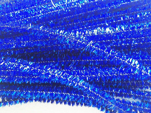 100pcs Pipe Cleaners Chenille Stems for DIY Art Supplies Craft Projects 6mmx30cm Christmas Pipe Cleaners Decoration, Glitter Blue 100pcs Pipe Cleaners Chenille Stems for DIY Art Supplies Craft Projects 6mmx30cm Christmas Pipe Cleaners Decoration, Glitter Blue
