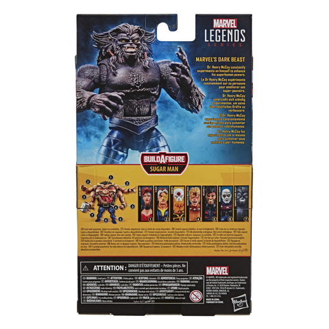 Marvel Hasbro Legends Series 6-inch Collectible Dark Beast Action Figure Toy X-Men: Age of Apocalypse Collection Marvel Hasbro Legends Series 6-inch Collectible Dark Beast Action Figure Toy X-Men: Age of Apocalypse Collection