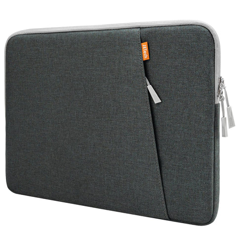 JETech Laptop Sleeve for 15-Inch Notebook, Compatible with MacBook Air 15-Inch M2 2023, MacBook Pro 15-Inch, MacBook Pro 16-Inch, Waterproof Shockproof Case with Accessory Pocket Bag (Dark Grey) JETech Laptop Sleeve for 15-Inch Notebook, Compatible with MacBook Air 15-Inch M2 2023, MacBook Pro 15-Inch, MacBook Pro 16-Inch, Waterproof Shockproof Case with Accessory Pocket Bag (Dark Grey)