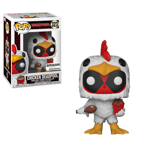 Funko Pop Marvel: Deadpool - Chicken Suit Collectible Figure, Multicolor Funko Pop Marvel: Deadpool - Chicken Suit Collectible Figure, Multicolor