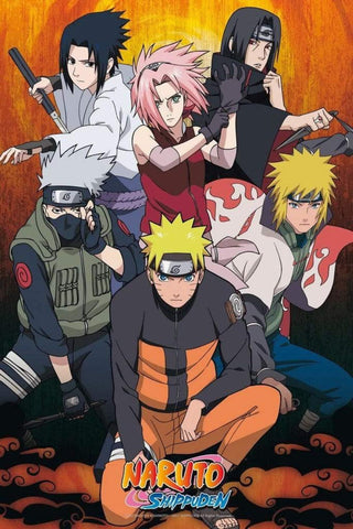 ABYstyle Naruto Group 61 x 91.5cm Maxi Poster ABYstyle Naruto Group 61 x 91.5cm Maxi Poster