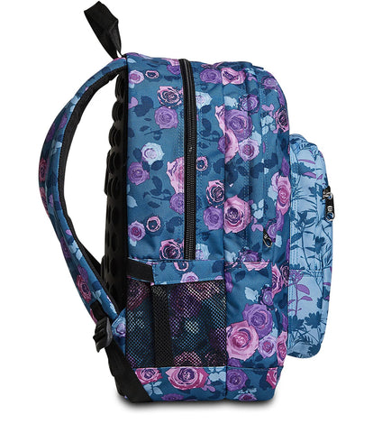 Seven Backpack, FREETHINK GIRL Eco-friendly Knapsack Padded School Bag, Book Bag, for Teen, Girls&Boys, Large Capacity, For School, Sport & Free Time, with Side Pockets& USB-Port, Italian Design,