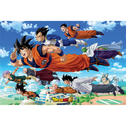 ABYSTYLE Dragon Ball Goku's Group 61 x 91.5cm Maxi Poster ABYSTYLE Dragon Ball Goku's Group 61 x 91.5cm Maxi Poster