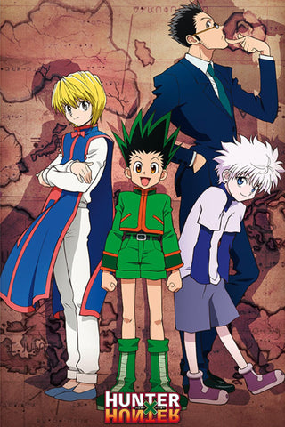 Hunter x Hunter Poster Heroes (24"x36") Hunter x Hunter Poster Heroes (24"x36")
