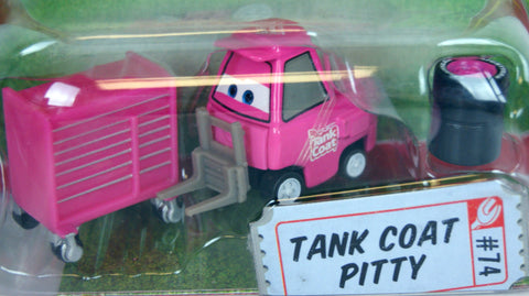 Mattel CARS 1:55 Die Cast Tank Coat Pitty Mattel CARS 1:55 Die Cast Tank Coat Pitty