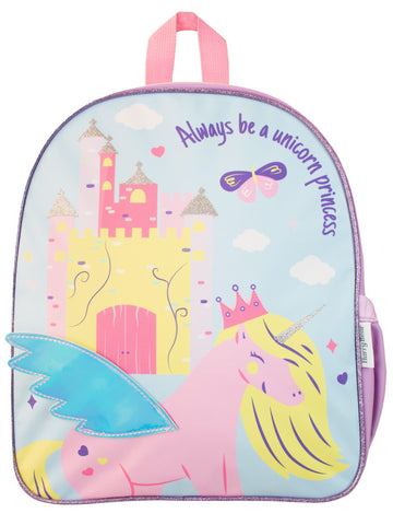 Harry Bear Kids Backpack Princess Unicorn Multicoloured