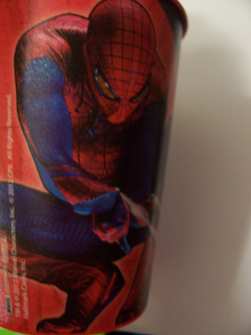 Hallmark The Amazing Spiderman 16 oz Plastic Party Cup Hallmark The Amazing Spiderman 16 oz Plastic Party Cup