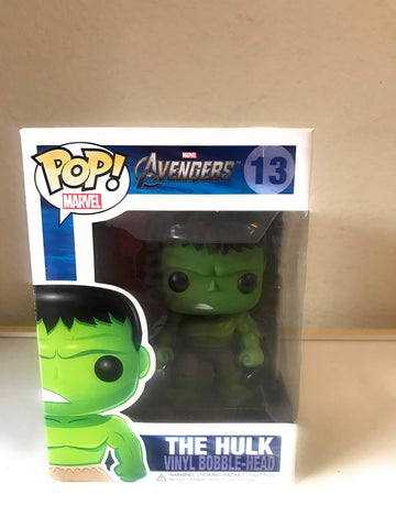 Funko Pop Marvel (Bobble): Avengers - Hulk Funko Pop Marvel (Bobble): Avengers - Hulk