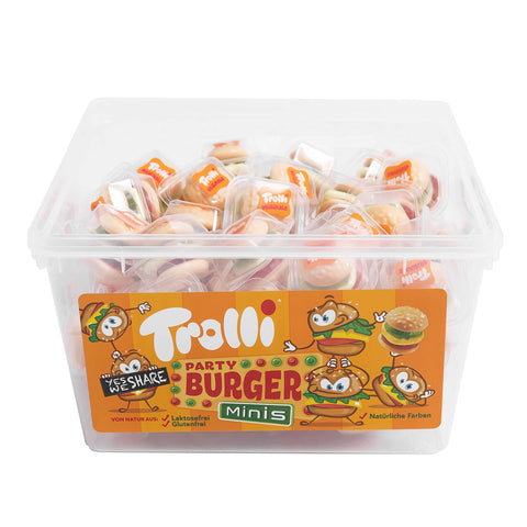 Trolli Mini Burger Menge:600g Trolli Mini Burger Menge:600g