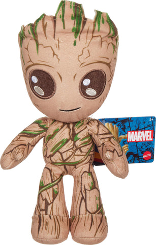 Marvel Plush Character Figure, 8-inch Groot Super Hero Soft Doll, Collectible Toy Gift for Kids & Fans Ages 3 Years Old & Up Marvel Plush Character Figure, 8-inch Groot Super Hero Soft Doll, Collectible Toy Gift for Kids & Fans Ages 3 Years Old & Up