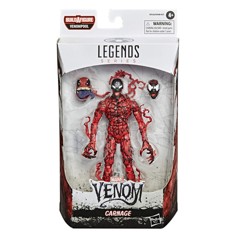 Marvel Hasbro Legends Series Venom 6-inch Collectible Action Figure Toy Carnage, Premium Design and 1 Accessory Marvel Hasbro Legends Series Venom 6-inch Collectible Action Figure Toy Carnage, Premium Design and 1 Accessory