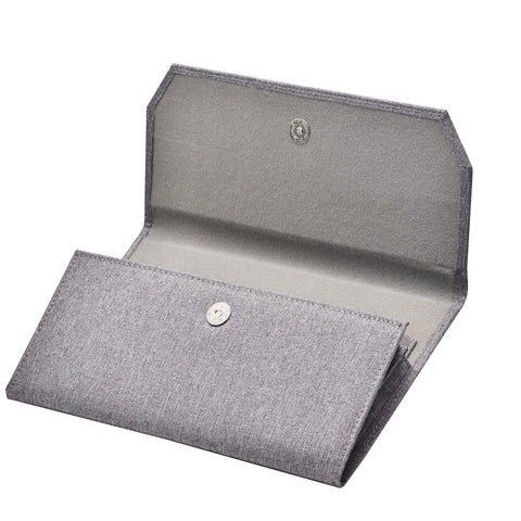 erofa 12 Fountain Pen Case Gray Organizer Bag Portfolio, Waterproof Canvas Pen Display Holder with Divider Slot erofa 12 Fountain Pen Case Gray Organizer Bag Portfolio, Waterproof Canvas Pen Display Holder with Divider Slot