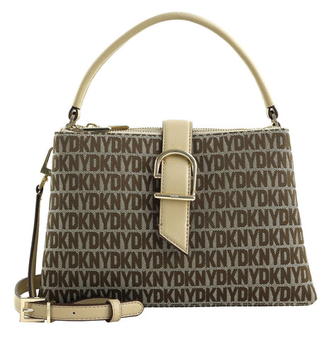 DKNY Top Zip Closure Casual Satchel, Chino/Light Khaki DKNY Top Zip Closure Casual Satchel, Chino/Light Khaki