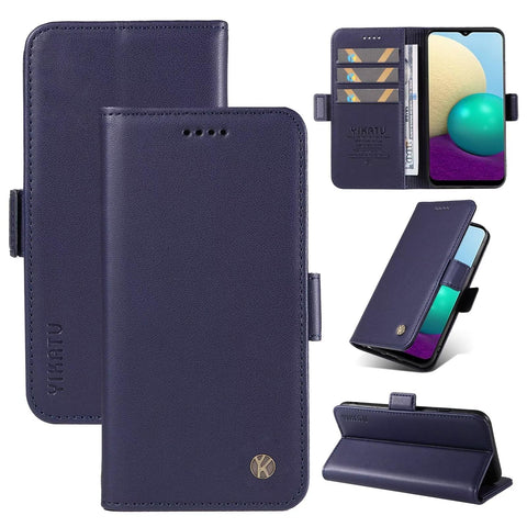 Ttianfa Compatible for Samsung Galaxy A32 4G Wallet Case with Card Holder Slot and Kickstand Waterproof PU Leather Magnetic Foldable Phone Cover for Men Women-Baolan Ttianfa Compatible for Samsung Galaxy A32 4G Wallet Case with Card Holder Slot and Kickstand Waterproof PU Leather Magnetic Foldable Phone Cover for Men Women-Baolan