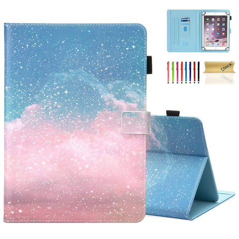 Dteck Universal Case for Most 9.6-10.5 Inch Tablets - Fold Stand Case for 10 10.1 10.4 Inch Android Tablet/Lenovo Tab 10 10.1 10.3 /MAGCH T10 10.1 Inch/Galaxy Tab 10.1 10.3 10.5 Inch (Galaxy Sea) Dteck Universal Case for Most 9.6-10.5 Inch Tablets - Fold Stand Case for 10 10.1 10.4 Inch Android Tablet/Lenovo Tab 10 10.1 10.3 /MAGCH T10 10.1 Inch/Galaxy Tab 10.1 10.3 10.5 Inch (Galaxy Sea)
