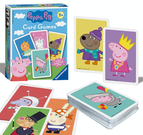 Ravensburger Peppa Pig Card Game for Kids Age 3 Years and Up - Snap, Happy Families, Swap or Pairs Ravensburger Peppa Pig Card Game for Kids Age 3 Years and Up - Snap, Happy Families, Swap or Pairs