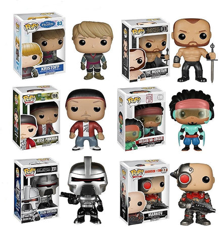 Funko POP Exclusive Mystery Starter Pack Set of 6 "Includes 6 Random Funko POPS Will Vary and No Duplicates" Funko POP Exclusive Mystery Starter Pack Set of 6 "Includes 6 Random Funko POPS Will Vary and No Duplicates"