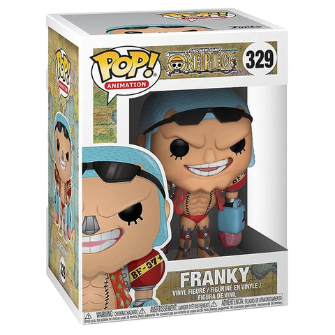 Funko Pop! Animation: One Piece S2 - Franky Shipwright Vinyl Figure Mulitcolor Collectible Funko Pop! Animation: One Piece S2 - Franky Shipwright Vinyl Figure Mulitcolor Collectible
