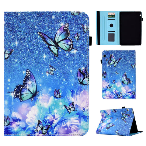 Vaitasy Case Compatible with Mediapad T5 10.1 Inch 2018, Premium PU Leather Cover with Multi-Angle Viewing Case for Mediapad T5 10.1" - Butterfly Vaitasy Case Compatible with Mediapad T5 10.1 Inch 2018, Premium PU Leather Cover with Multi-Angle Viewing Case for Mediapad T5 10.1" - Butterfly